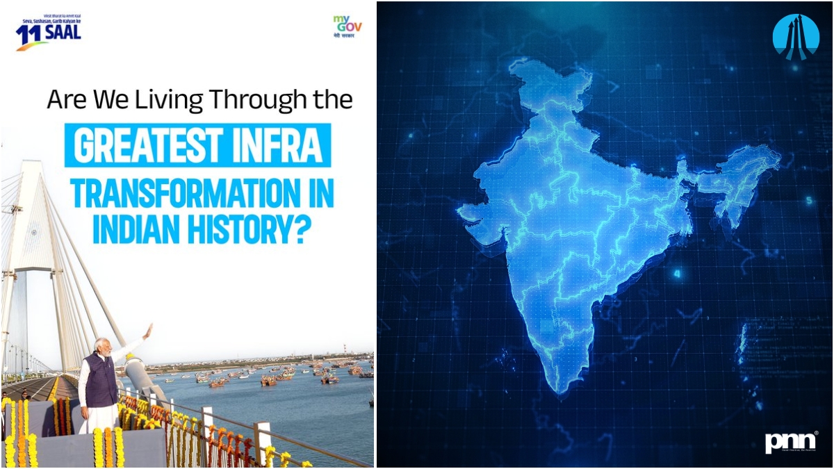 India Celebrates 11 Years of Infrastructure Revolution Under PM Modi's Vision - PNN