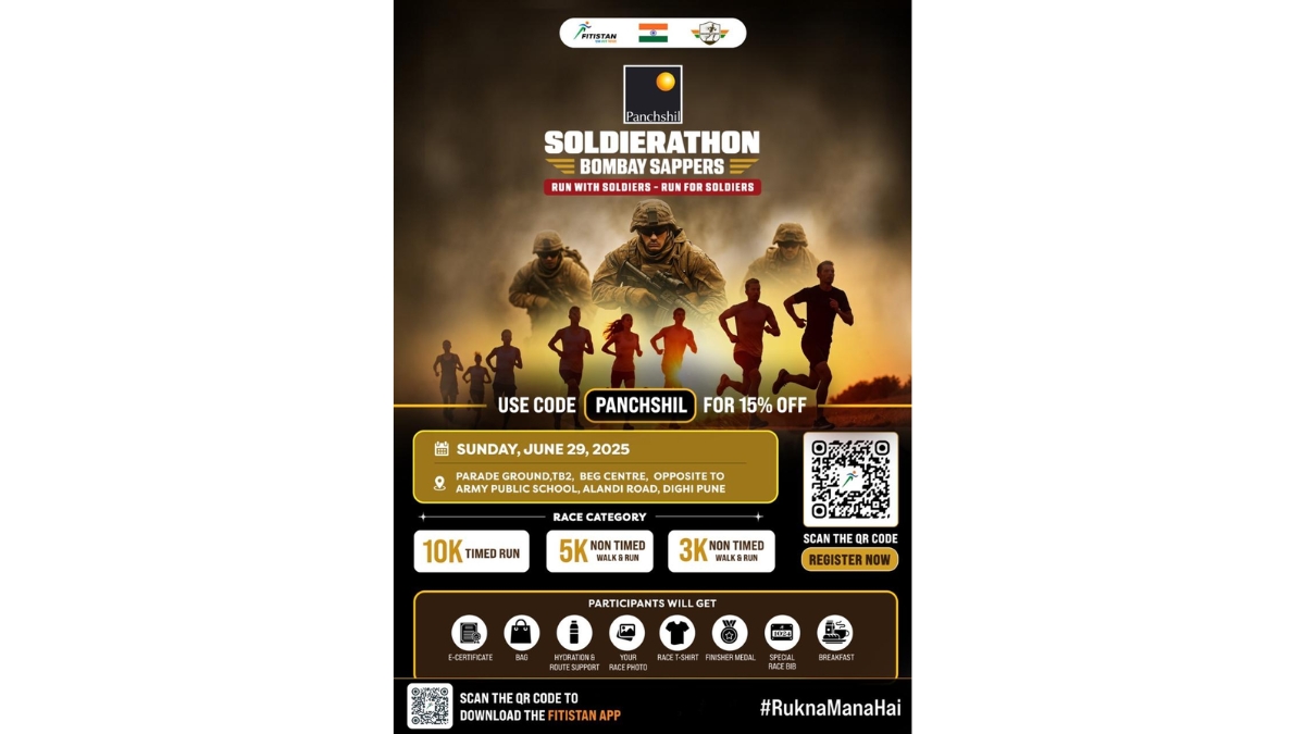 Panchshil Bombay Sappers Soldierathon honors brave heroes of Operation Sindoor - PNN
