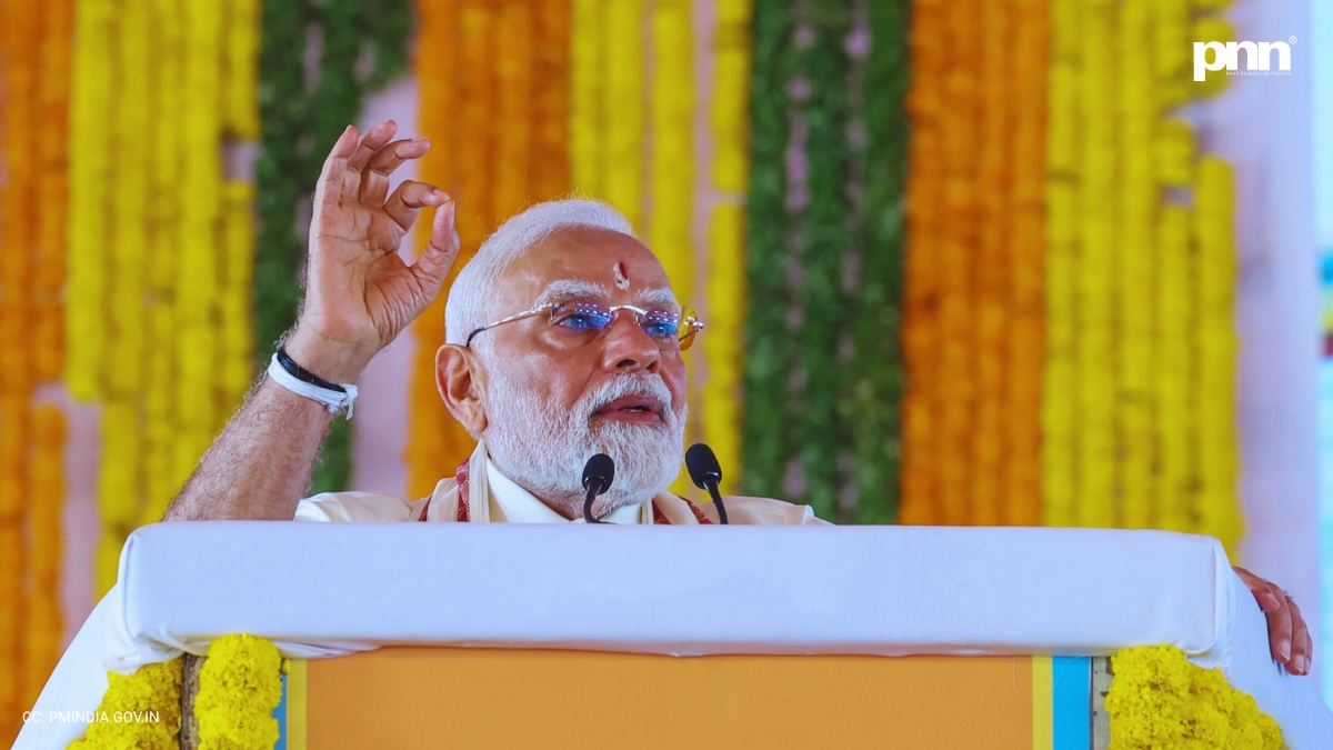 PM Modi will touch down in Tamil Nadu on 26 July - PNN
